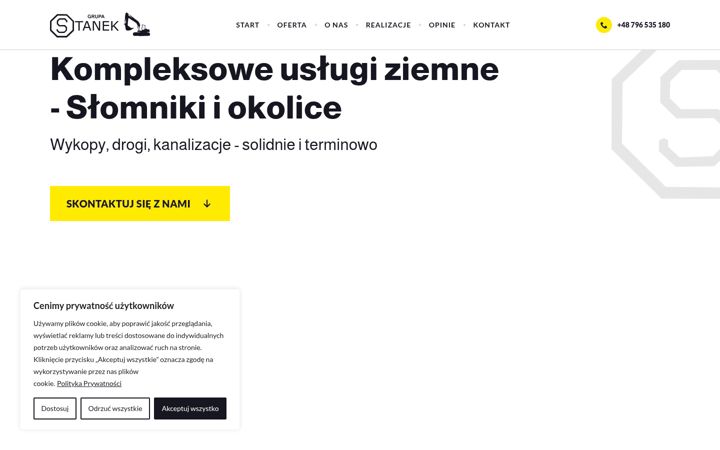 Screenshot of grupastanek.pl