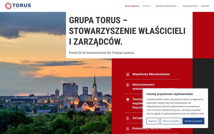 Screenshot of grupatorus.pl