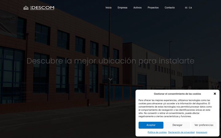 Screenshot of grupdescom.es