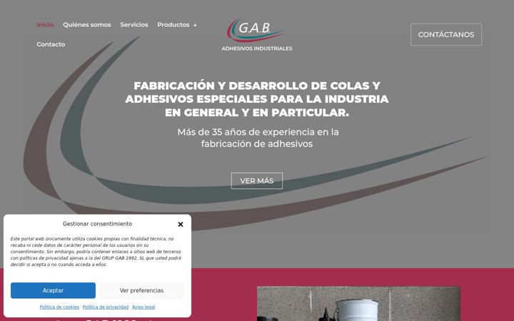 Screenshot of grupgab.com