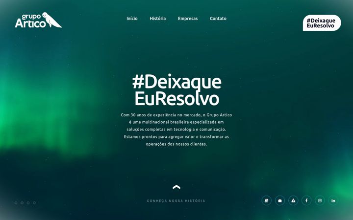 Screenshot of grupo-artico.com