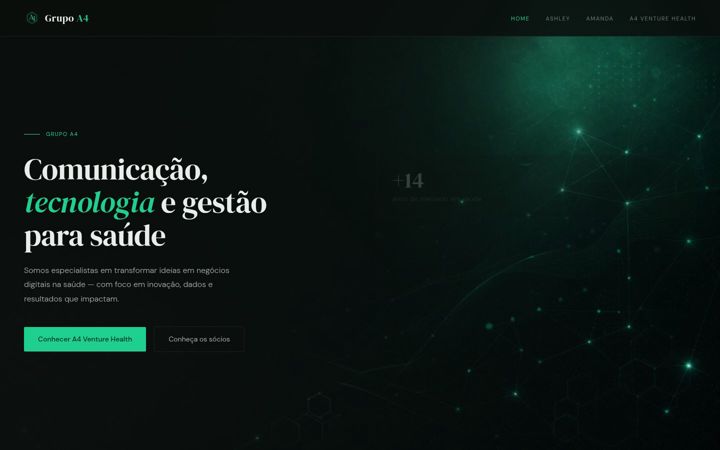Screenshot of grupoa4al.com.br