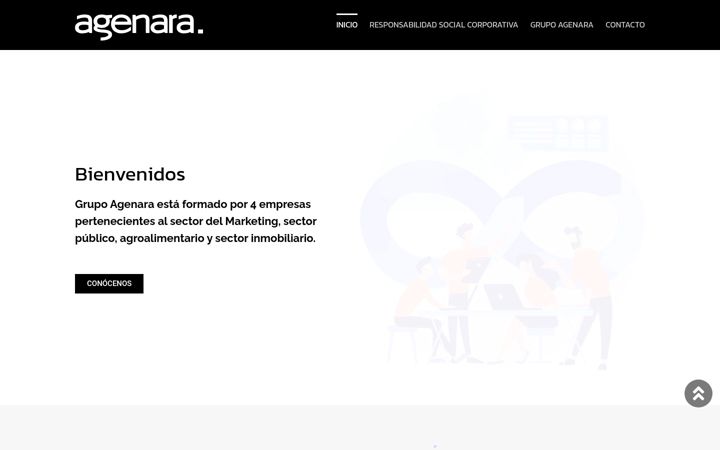 Screenshot of grupoagenara.com