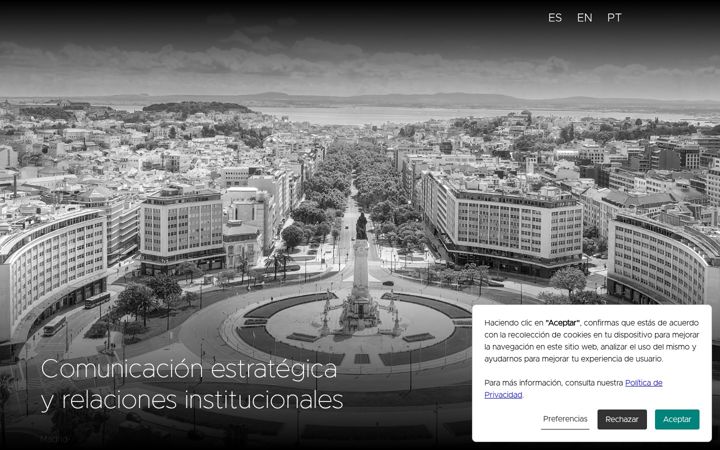 Screenshot of grupoalbion.net
