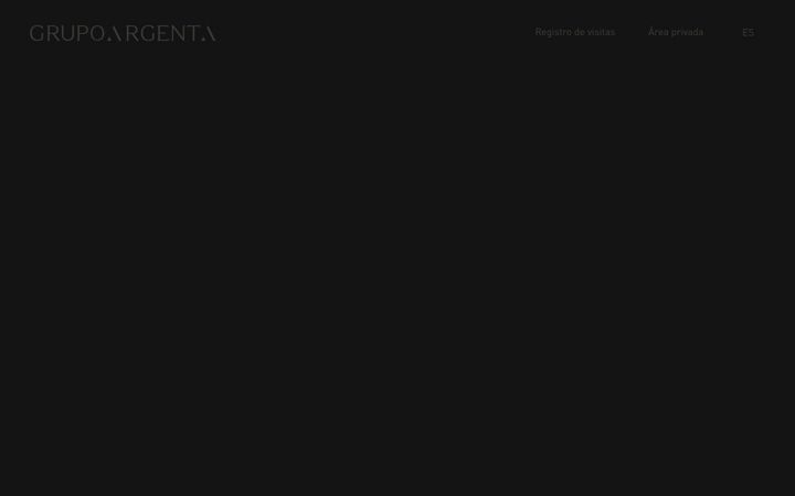 Screenshot of grupoargenta.com
