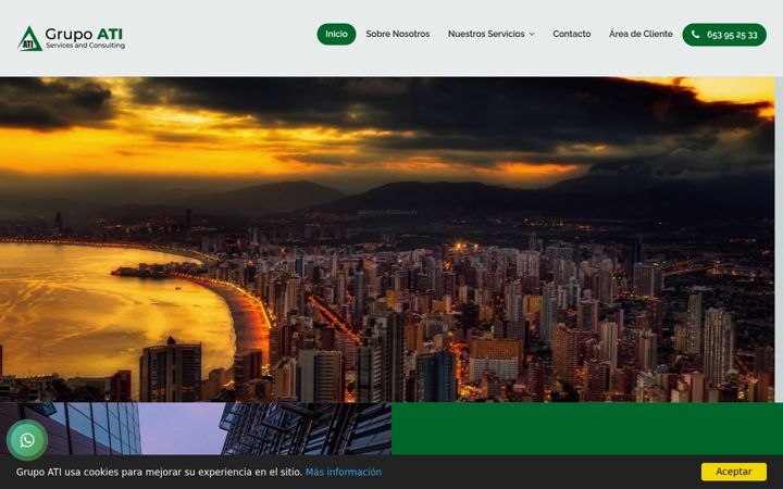 Screenshot of grupoati.es