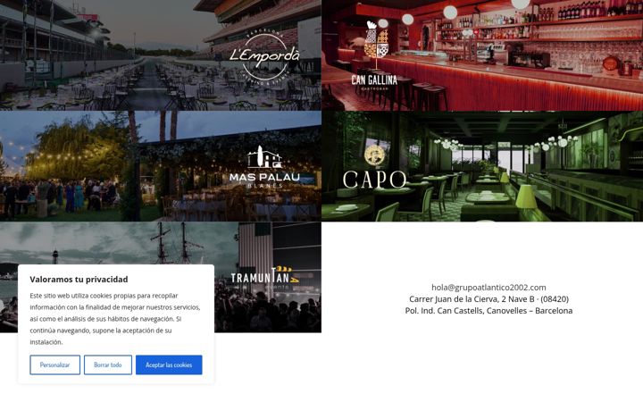 Screenshot of grupoatlantico2002.com