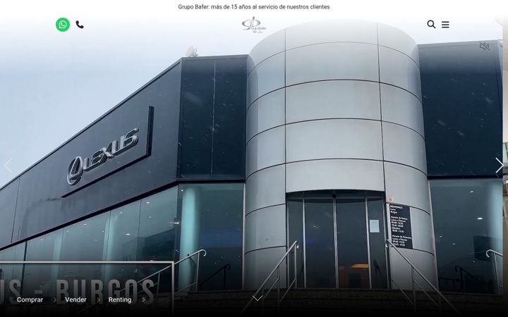 Screenshot of grupobafer.es