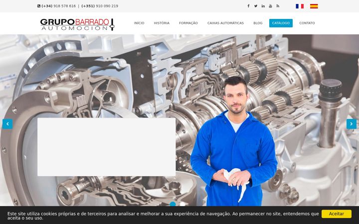 Screenshot of grupobarrado.pt