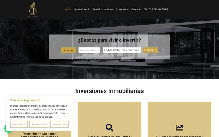 Screenshot of grupobiar.com