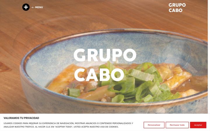 Screenshot of grupocabo.es