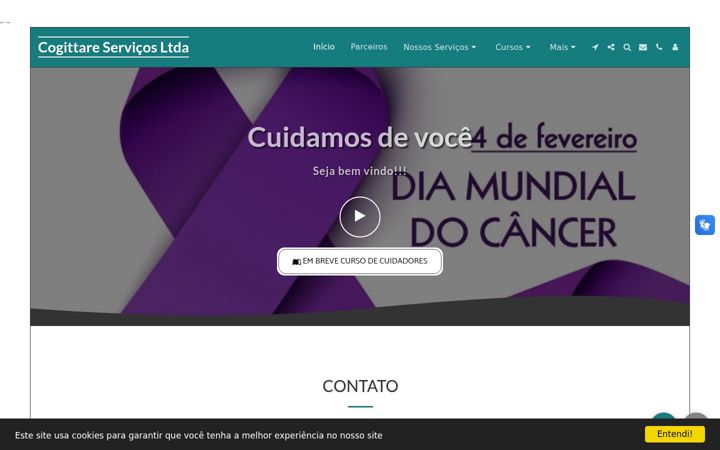 Screenshot of grupocogittare.com