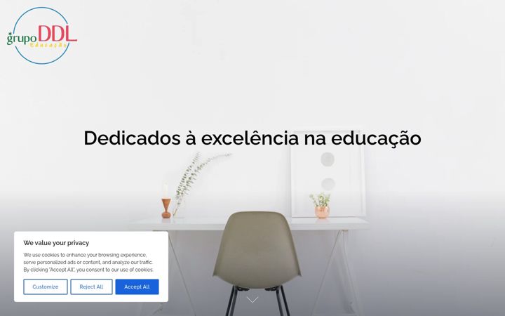 Screenshot of grupoddl.pt