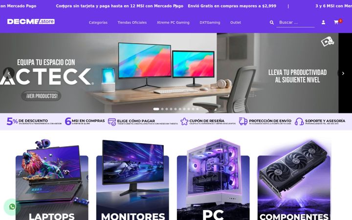Screenshot of grupodecme.com