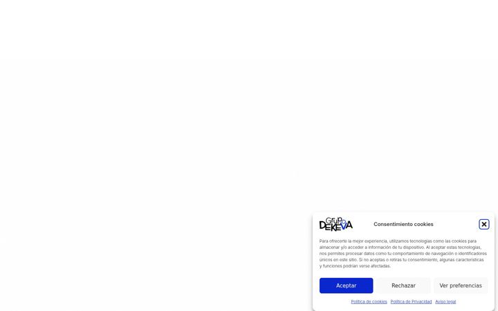 Screenshot of grupodekeva.es