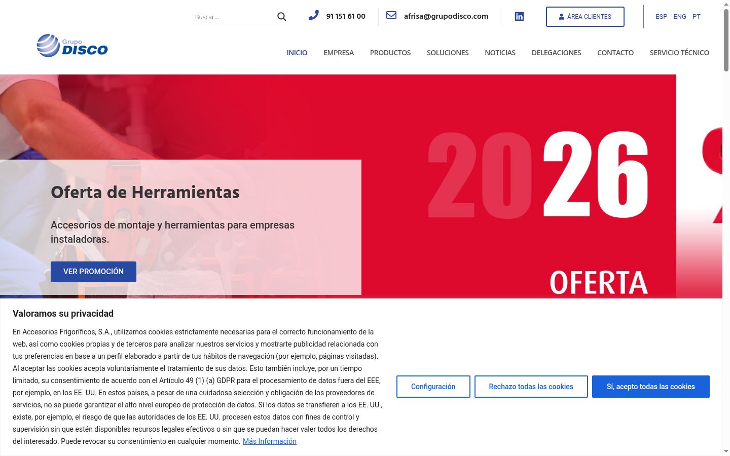 Snímek obrazovky baneru souhlasu zobrazeného před jakoukoli interakcí