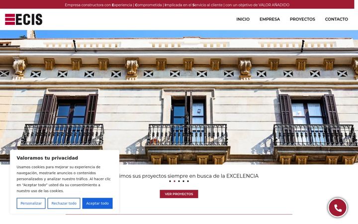 Screenshot of grupoecis.com