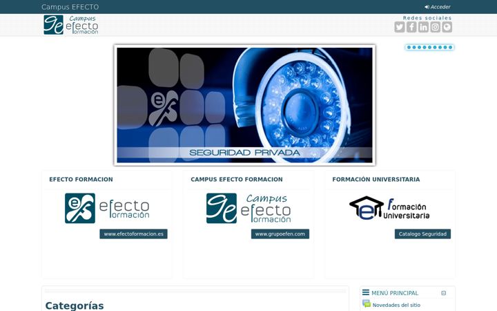 Screenshot of grupoefen.com