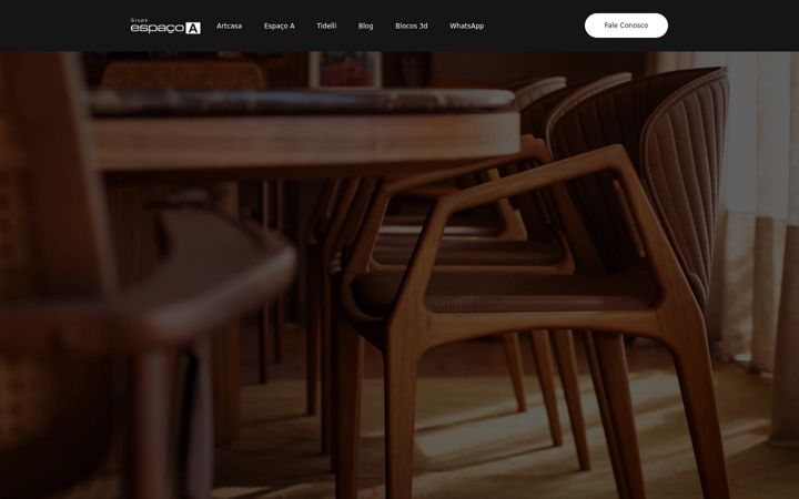 Screenshot of grupoespacoa.com.br