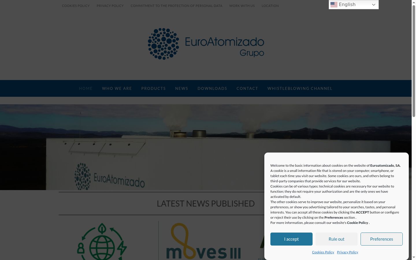 Screenshot tal-banner tal-kunsens muri qabel kwalunkwe interazzjoni