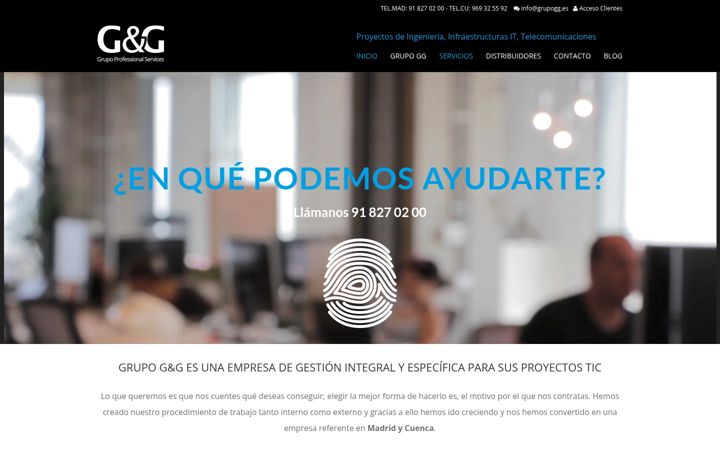 Screenshot of grupogg.es
