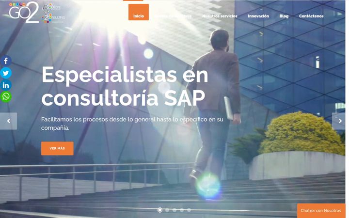 Screenshot of grupogo2.com