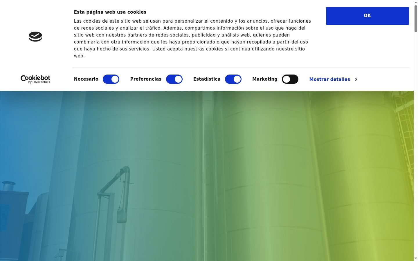 Capture d'écran de la bannière de consentement affichée avant toute interaction