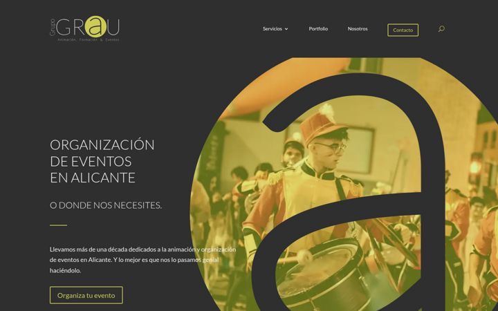 Screenshot of grupograu.es
