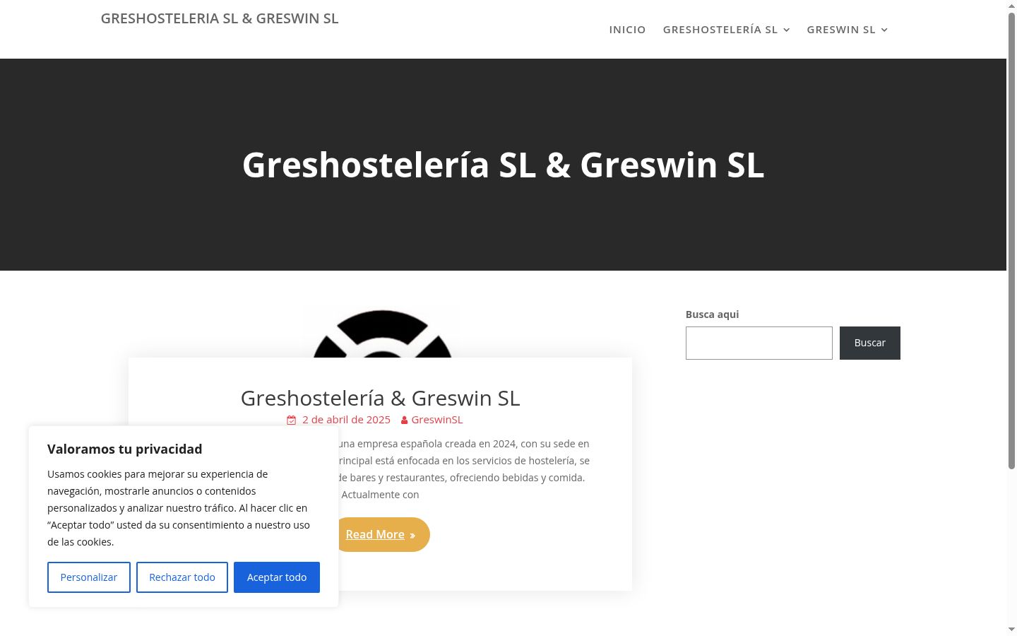 Screenshot des Einwilligungsbanners vor jeglicher Interaktion