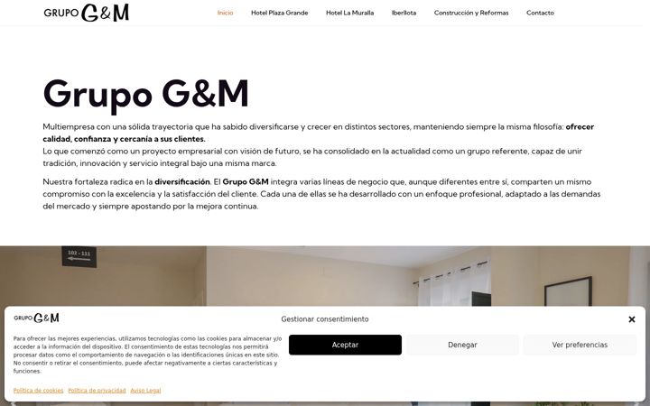 Screenshot of grupogym.es