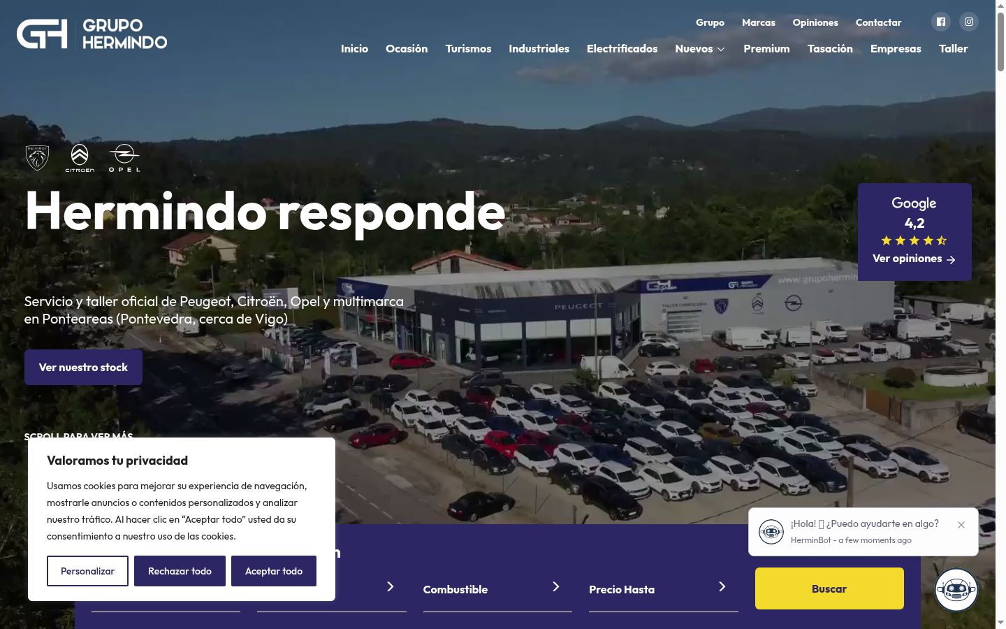 Sutikimo reklamjuostės, rodytos prieš bet kokią sąveiką, ekrano kopija
