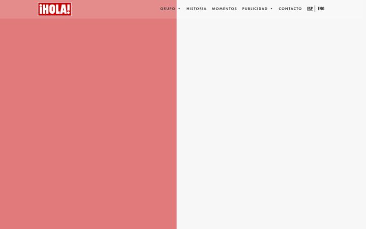 Screenshot of grupohola.com