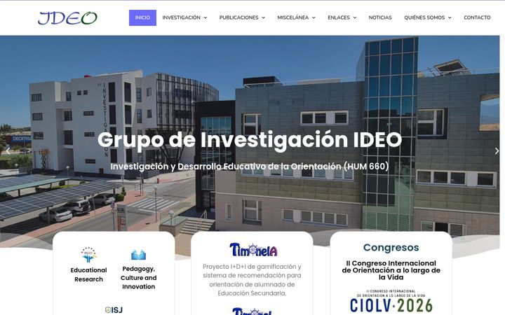 Screenshot of grupoideo.es
