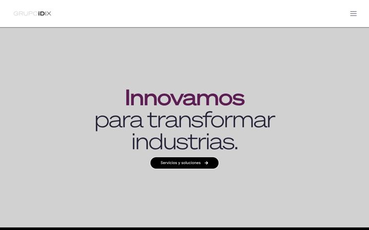 Screenshot of grupoidix.com