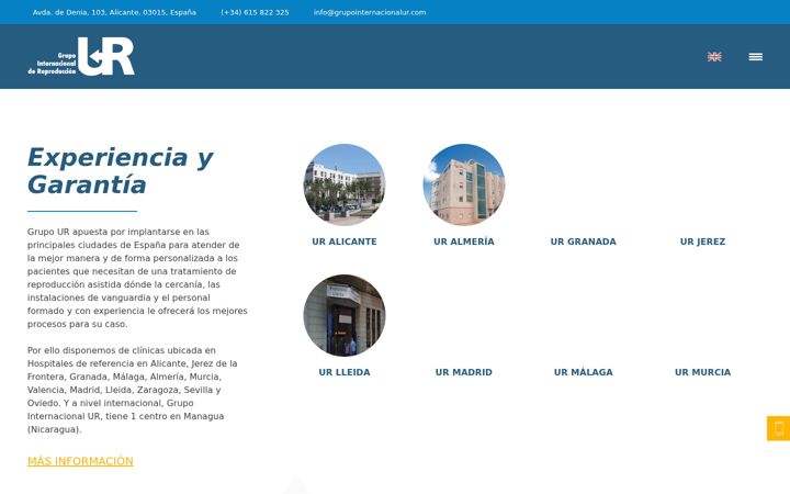 Screenshot of grupointernacionalur.com