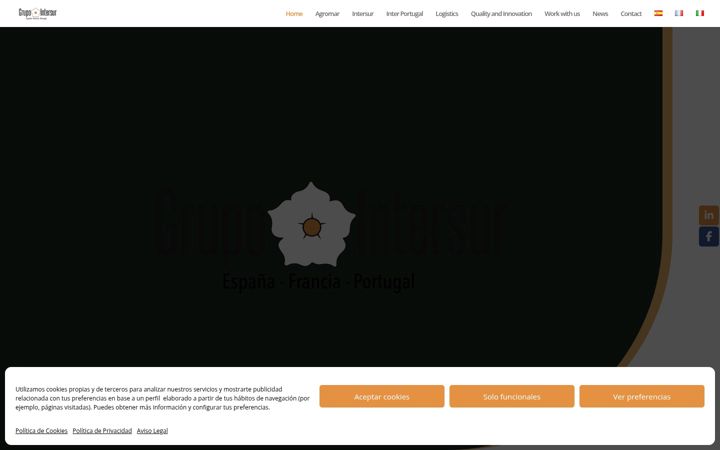 Screenshot of grupointersur.es