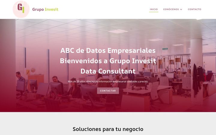 Screenshot of grupoinvesit.es
