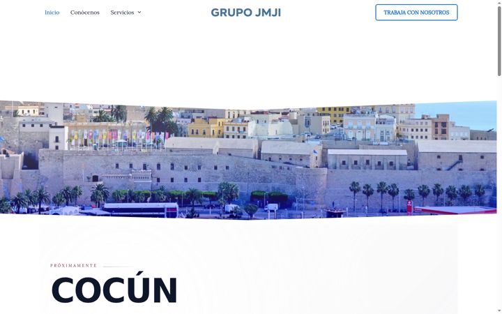 Screenshot of grupojmji.com