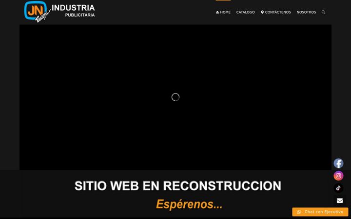 Screenshot of grupojnpublicidad.com