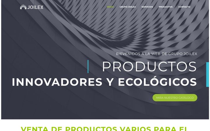 Screenshot of grupojoilex.com