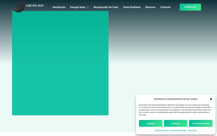 Screenshot of grupojonpro.com