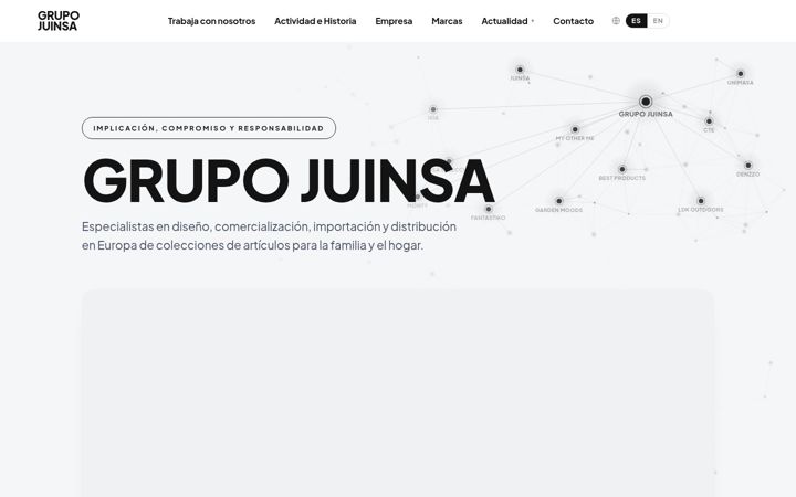 Screenshot of grupojuinsa.es