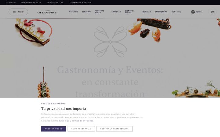 Screenshot of grupolg.es
