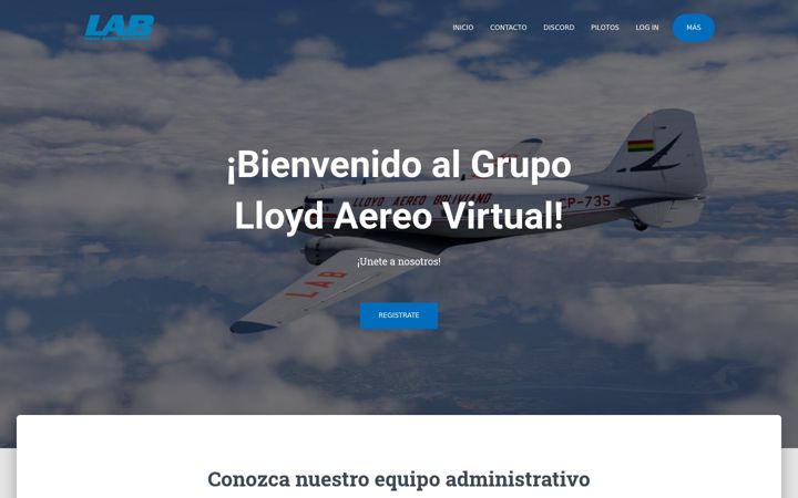 Screenshot of grupolloydaereo.org