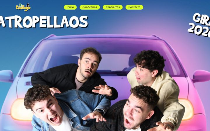 Screenshot of grupolostwingo.com