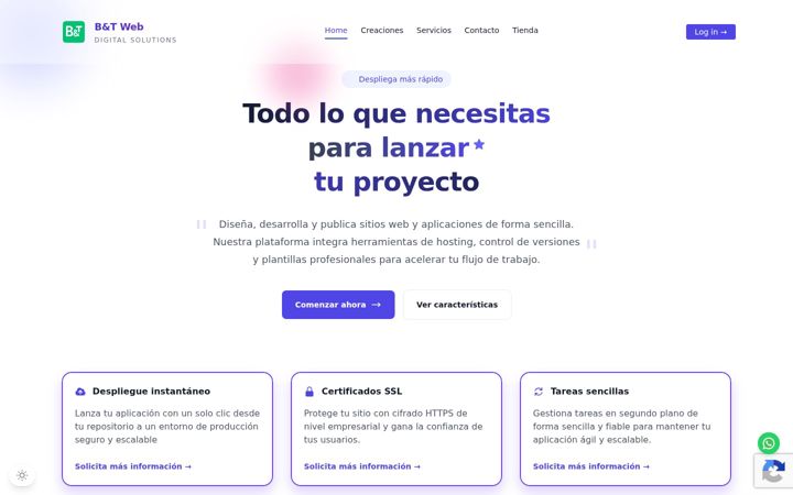 Screenshot of grupolyb.com
