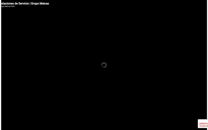 Screenshot of grupomaicas.com