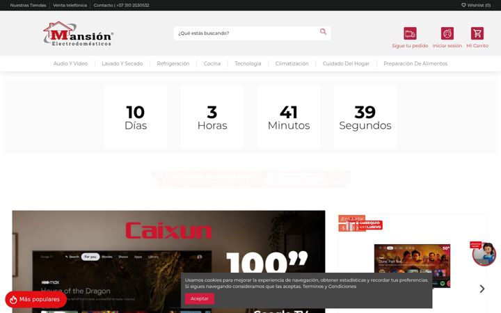 Skärmbild av grupomansion.com