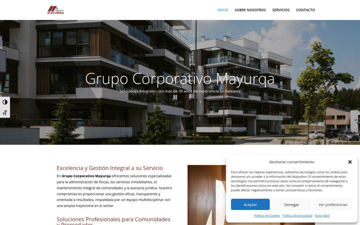 Screenshot of grupomayurqa.com