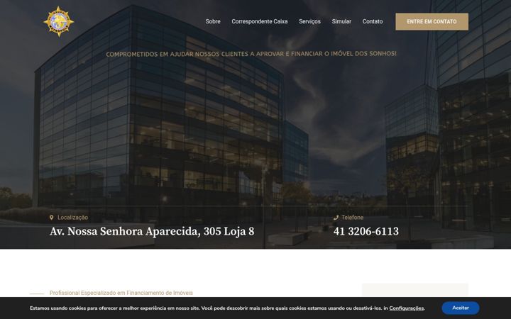 Screenshot of grupometropole.com.br